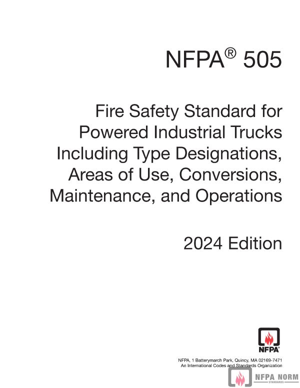 NFPA 505 PDF NFPA 505 PDF